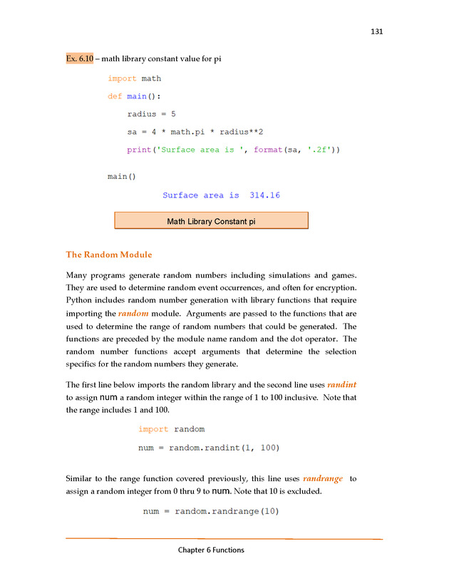 Introduction to Python Programming: Starting Out with IDLE - Functions 21
